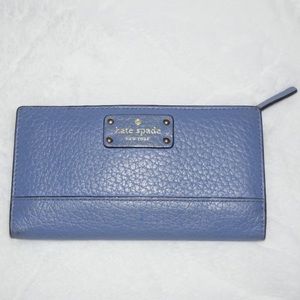 Kate spade limited edition oyster blue wallet